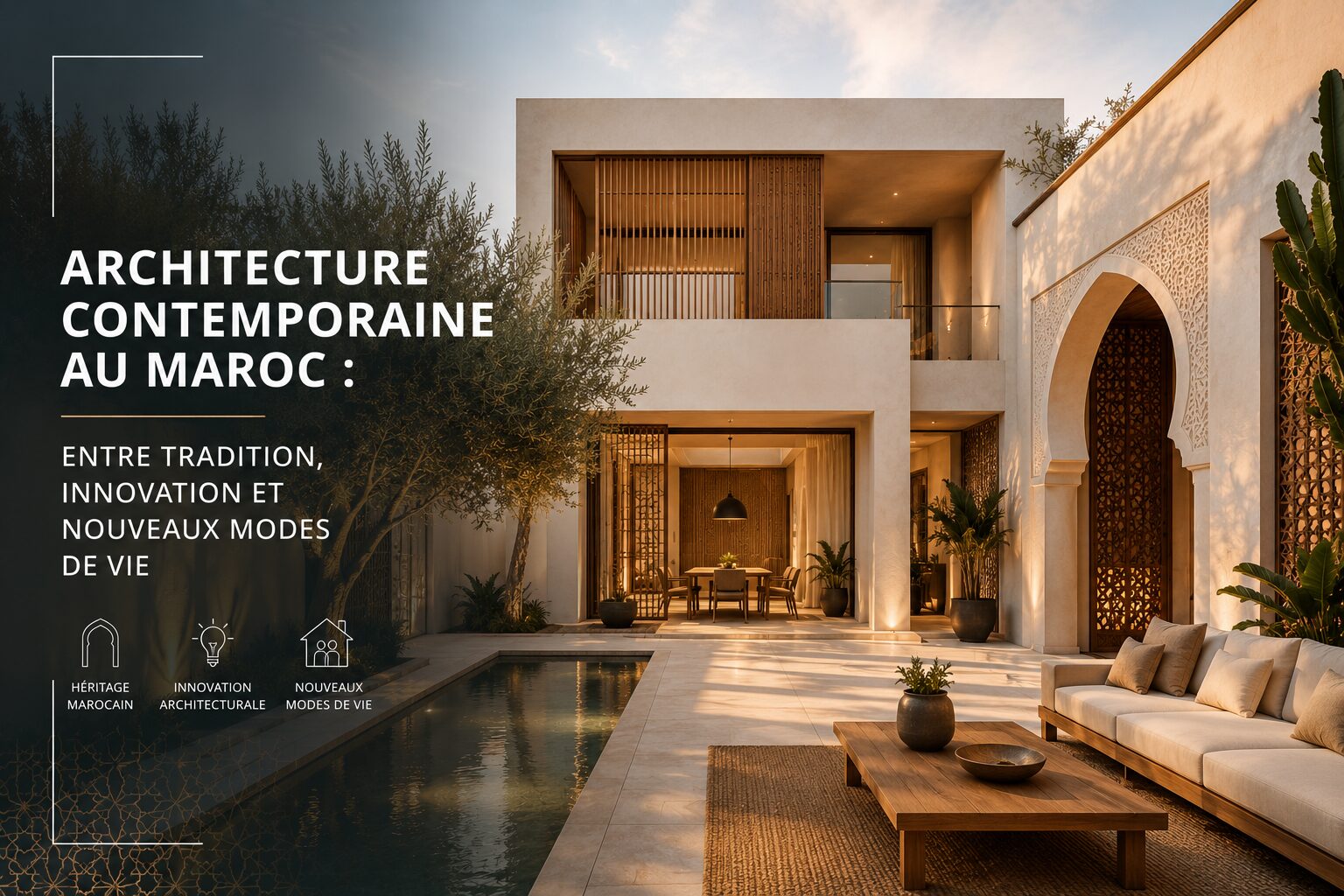 Architecture contemporaine au Maroc : entre tradition, innovation et nouveaux modes de vie
